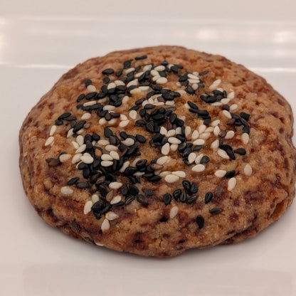 Black and White Sesame Dream Cookie (Vegan)