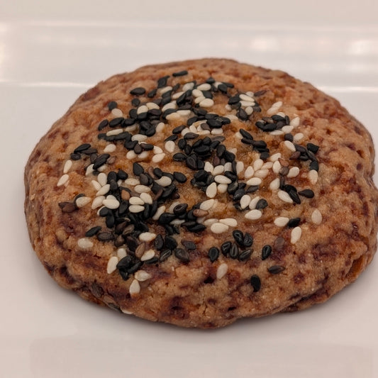Black and White Sesame Dream Cookie (Vegan)