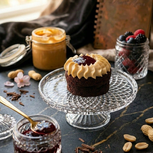 Chocolate Peanut Butter Mini Cakes — Box of 6