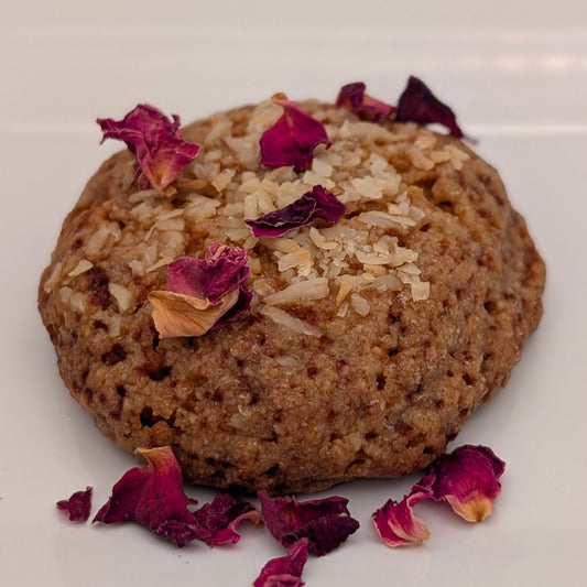 Coconut Rose Dream Cookie (Vegan)
