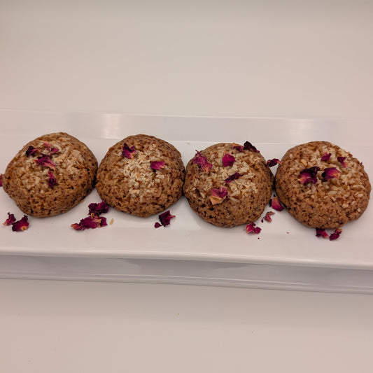 Coconut Rose Dream Cookie (Vegan)