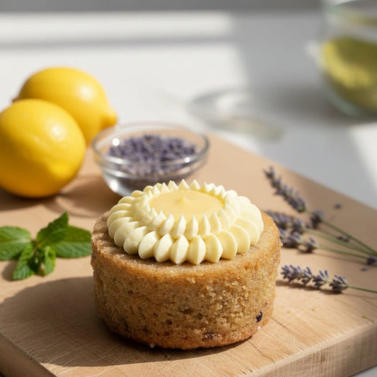 Lemon Lavender Mini Cake — Box of 6